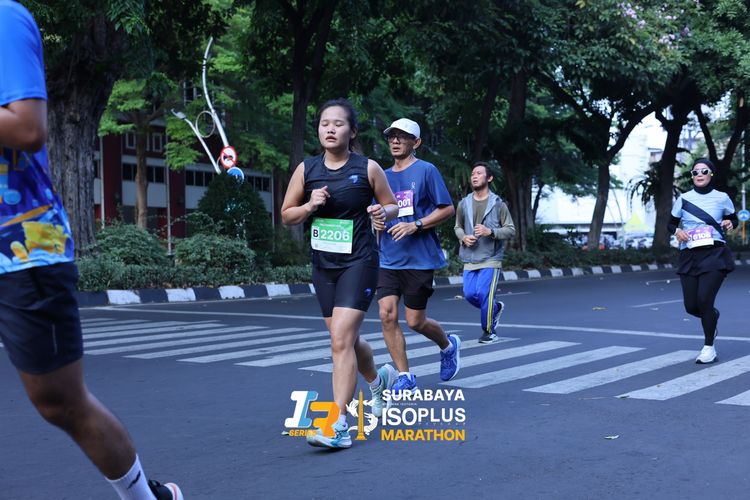 Race photo from SURABAYA ISOPLUS MARATHON 2025