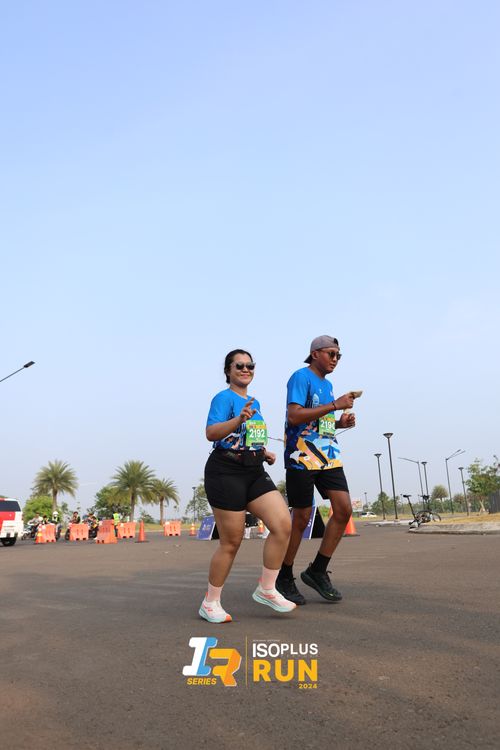 Race photo from ISOPlus Run 2024 Jakarta