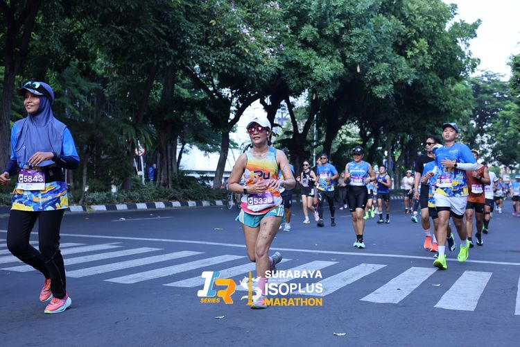 Race photo from SURABAYA ISOPLUS MARATHON 2025