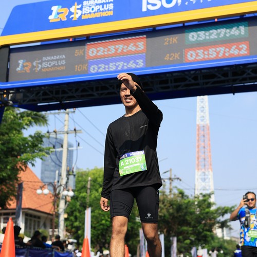 Race photo from SURABAYA ISOPLUS MARATHON 2026