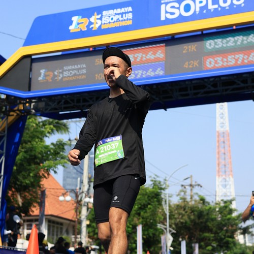 Race photo from SURABAYA ISOPLUS MARATHON 2026