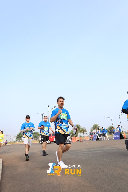 Race photo from ISOPlus Run 2024 Jakarta