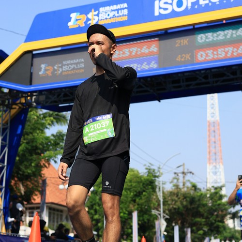 Race photo from SURABAYA ISOPLUS MARATHON 2026