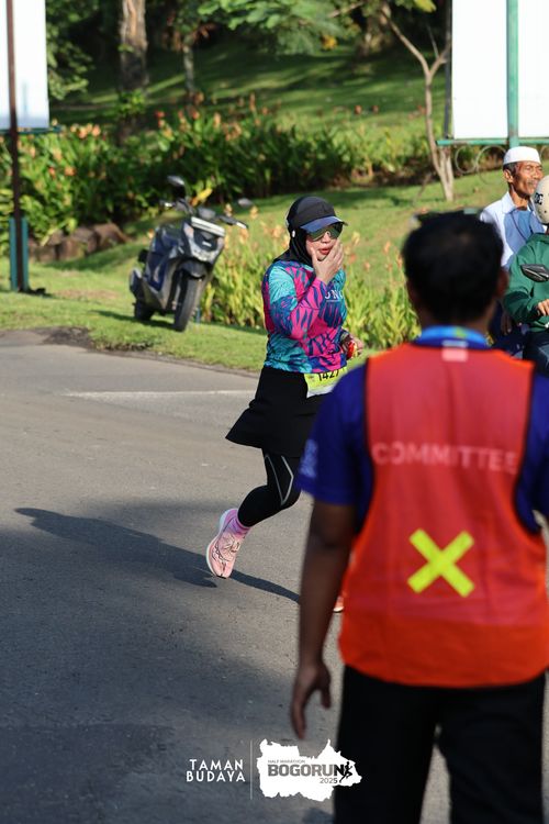 Race photo from Taman Budaya x BOGORUN 2025
