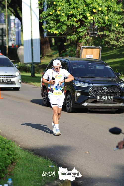 Race photo from Taman Budaya x BOGORUN 2025