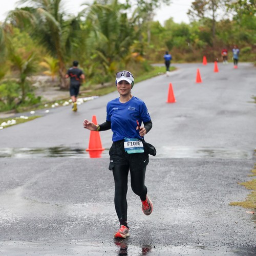 Race photo from Belitung Multisport Festival