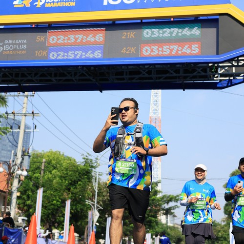 Race photo from SURABAYA ISOPLUS MARATHON 2026