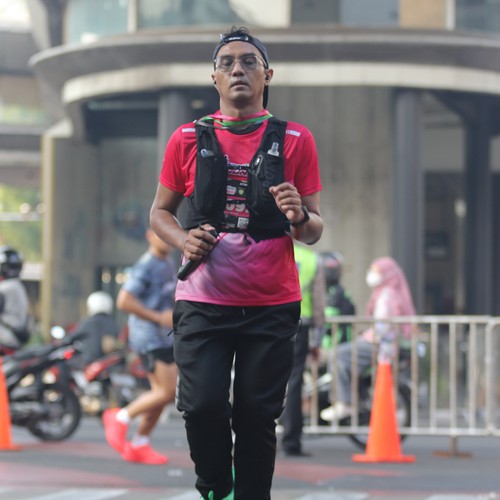 Race photo from SMARTFREN RUN 2026