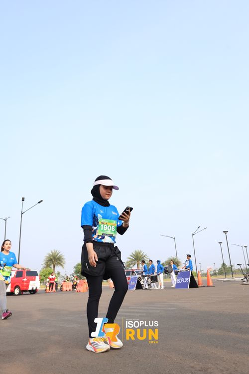 Race photo from ISOPlus Run 2024 Jakarta