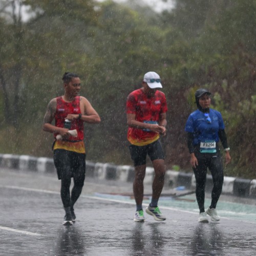 Race photo from Belitung Multisport Festival