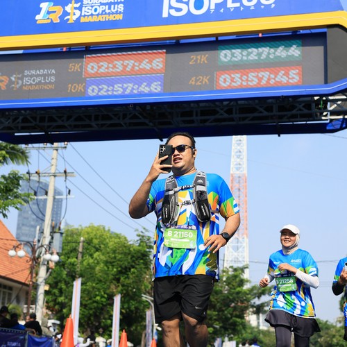 Race photo from SURABAYA ISOPLUS MARATHON 2026