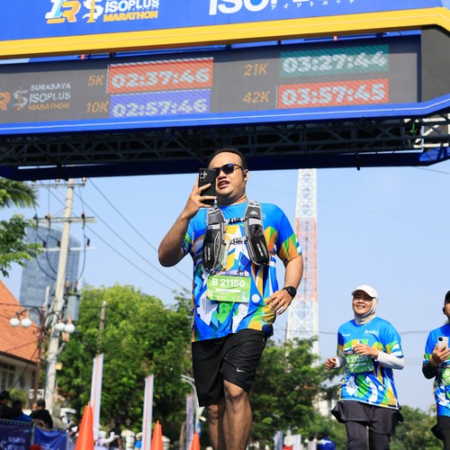 Race photo from SURABAYA ISOPLUS MARATHON 2026