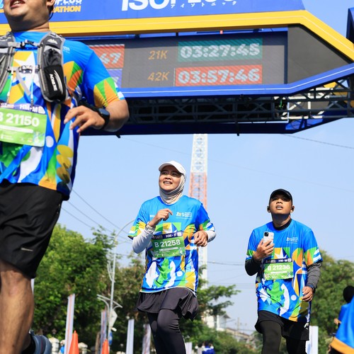 Race photo from SURABAYA ISOPLUS MARATHON 2026