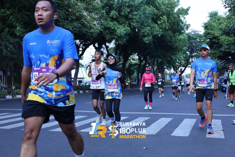 Race photo from SURABAYA ISOPLUS MARATHON 2025