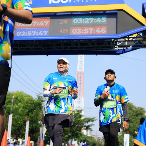 Race photo from SURABAYA ISOPLUS MARATHON 2026