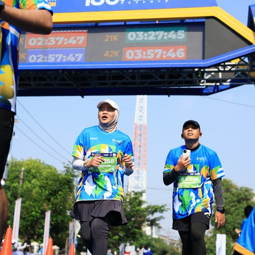 Race photo from SURABAYA ISOPLUS MARATHON 2026