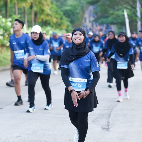 Race photo from BOGORUN 2026