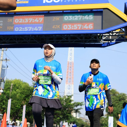 Race photo from SURABAYA ISOPLUS MARATHON 2026