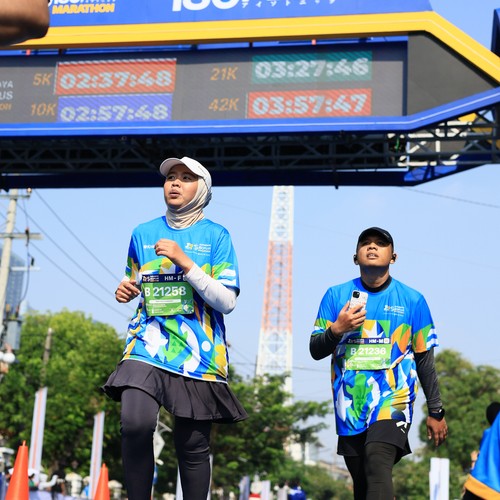 Race photo from SURABAYA ISOPLUS MARATHON 2026