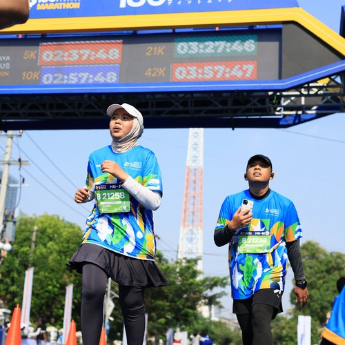 Race photo from SURABAYA ISOPLUS MARATHON 2026