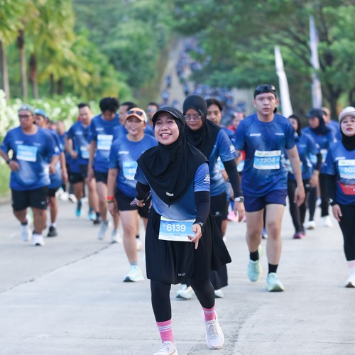 Race photo from BOGORUN 2026