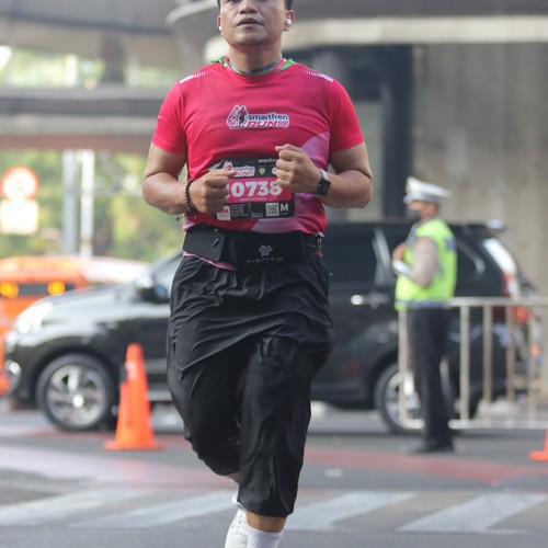 Race photo from SMARTFREN RUN 2026