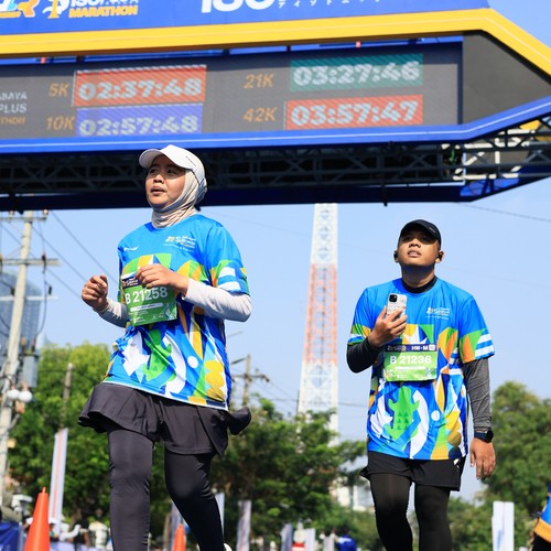 Race photo from SURABAYA ISOPLUS MARATHON 2026
