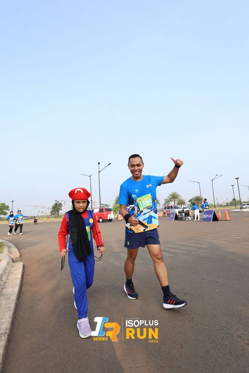 Race photo from ISOPlus Run 2024 Jakarta