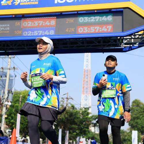 Race photo from SURABAYA ISOPLUS MARATHON 2026