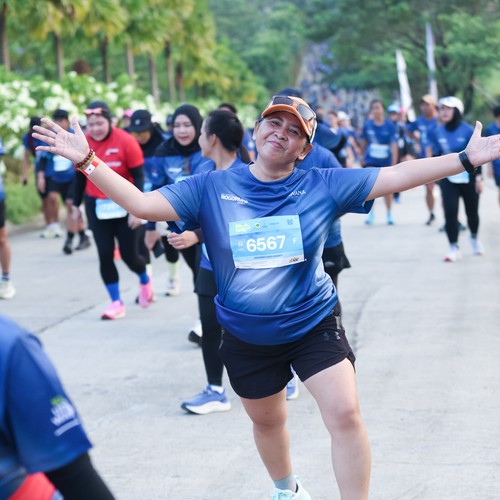 Race photo from BOGORUN 2026