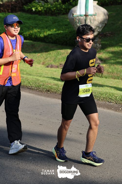 Race photo from Taman Budaya x BOGORUN 2025