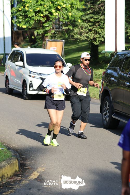 Race photo from Taman Budaya x BOGORUN 2025