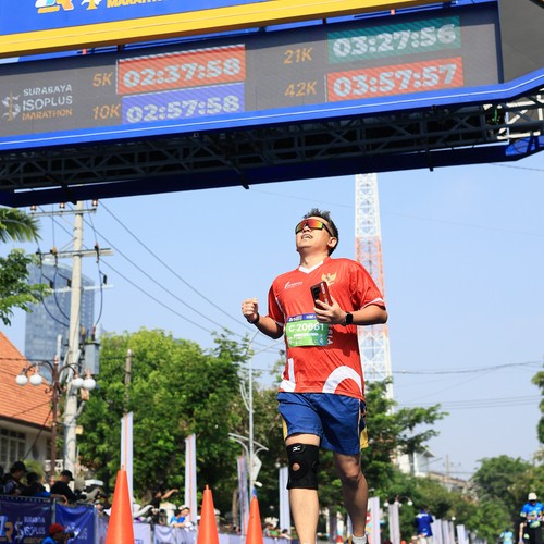 Race photo from SURABAYA ISOPLUS MARATHON 2026