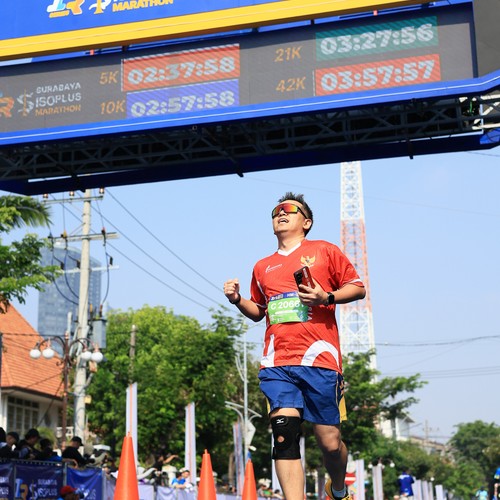 Race photo from SURABAYA ISOPLUS MARATHON 2026
