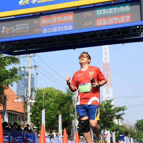 Race photo from SURABAYA ISOPLUS MARATHON 2026