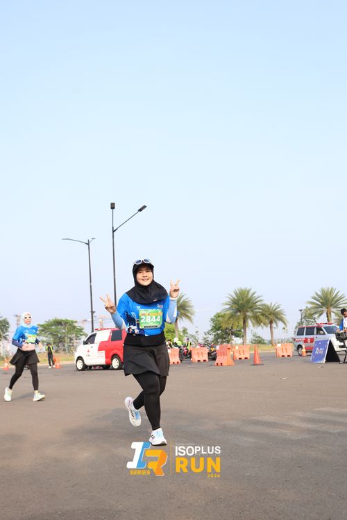 Race photo from ISOPlus Run 2024 Jakarta