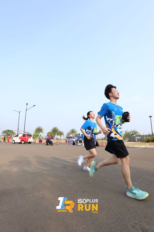 Race photo from ISOPlus Run 2024 Jakarta