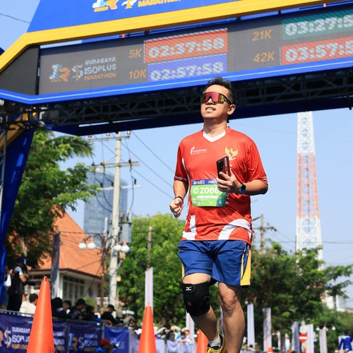 Race photo from SURABAYA ISOPLUS MARATHON 2026