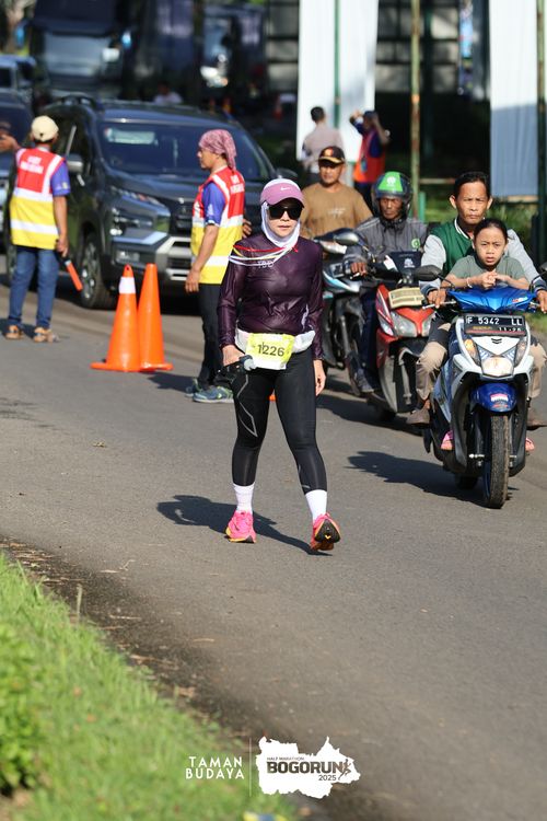 Race photo from Taman Budaya x BOGORUN 2025