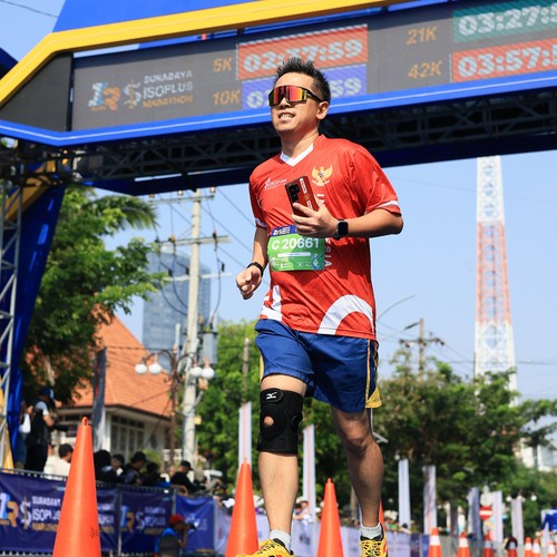 Race photo from SURABAYA ISOPLUS MARATHON 2026