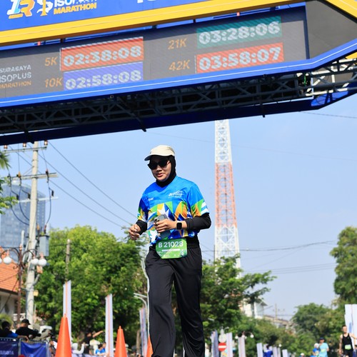 Race photo from SURABAYA ISOPLUS MARATHON 2026
