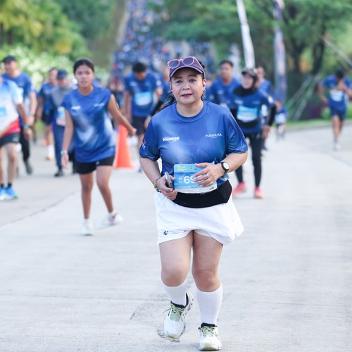 Race photo from BOGORUN 2026
