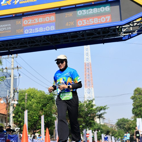 Race photo from SURABAYA ISOPLUS MARATHON 2026
