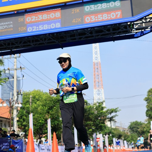 Race photo from SURABAYA ISOPLUS MARATHON 2026