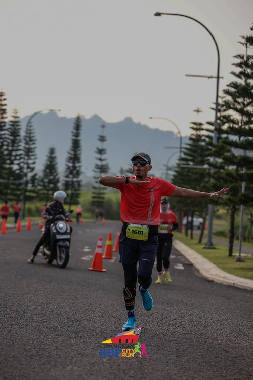 Race photo from CISANGKAN KBP CITY RUN 2025