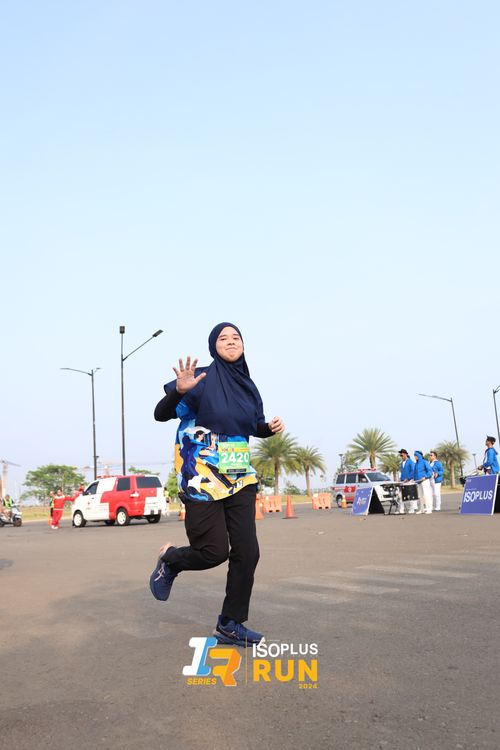 Race photo from ISOPlus Run 2024 Jakarta
