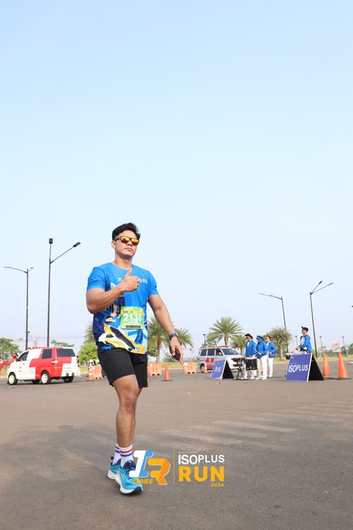Race photo from ISOPlus Run 2024 Jakarta