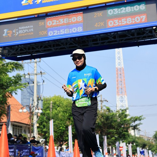 Race photo from SURABAYA ISOPLUS MARATHON 2026