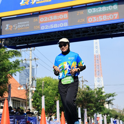 Race photo from SURABAYA ISOPLUS MARATHON 2026