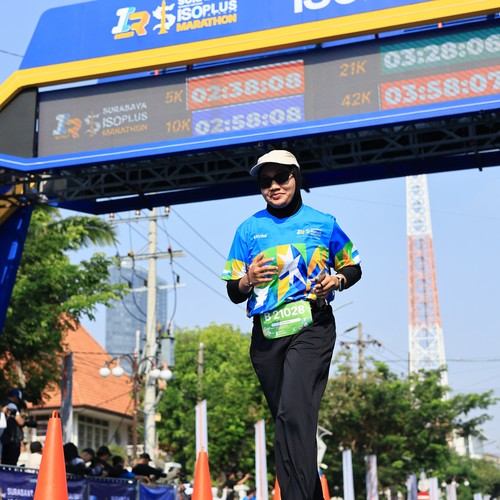 Race photo from SURABAYA ISOPLUS MARATHON 2026